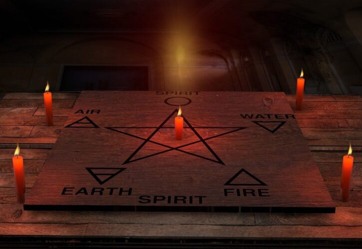 Rytuały z magią świec